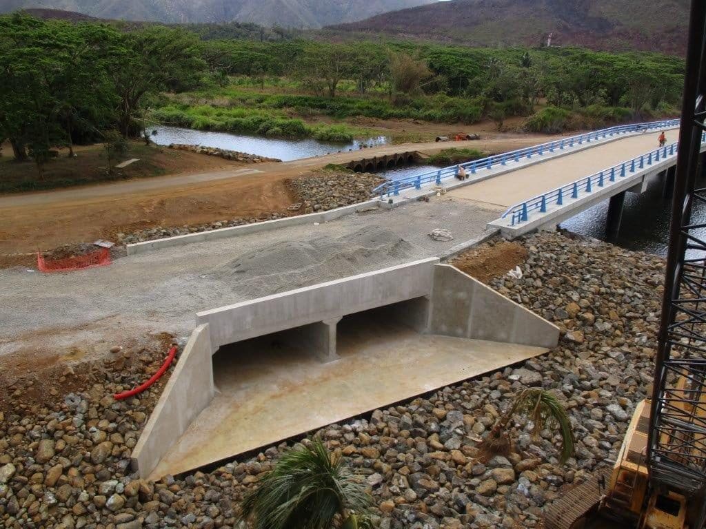 Arbé Pont de Ouéna Génie civil