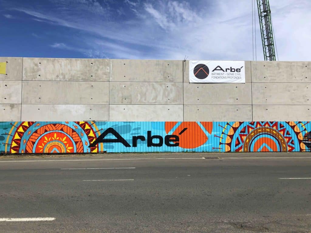 Arbé fresque tag Sham