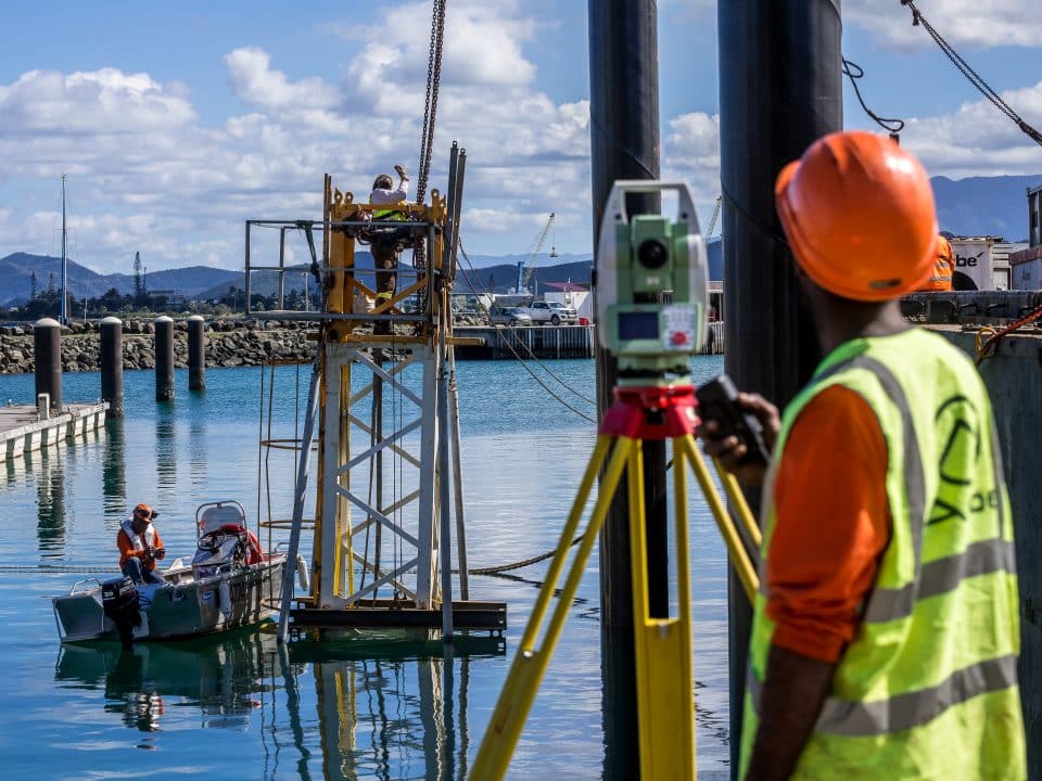 Arbé CNC Quai d'avitaillement travaux maritimes