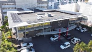 Installation solaire sur les bureaux Arbé